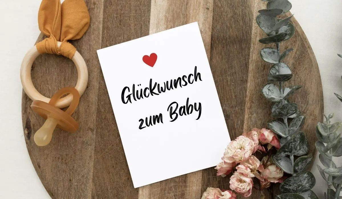 Baby Glüchwunschkarte